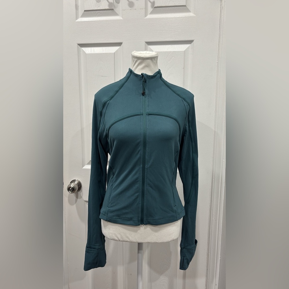 Lululemon Athletica Teal Zip-Up Jacket